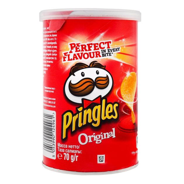 Чіпси PRINGLES ORIGINAL оригінал 70г